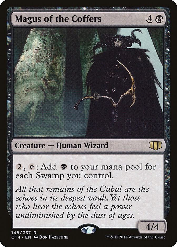 Magus of the Coffers 148 card from Commander 2014