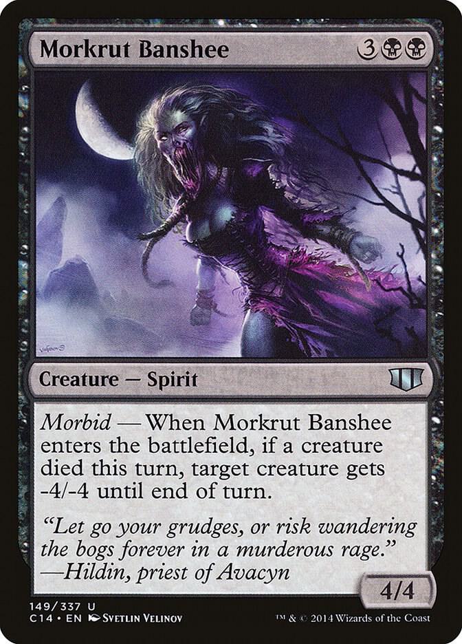 Morkrut Banshee 149 card from Commander 2014
