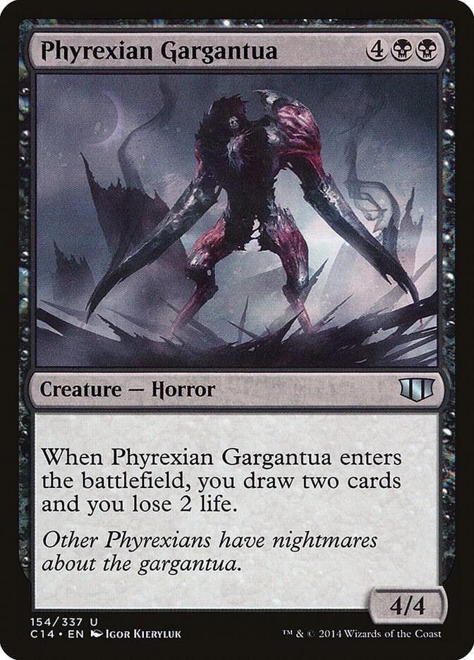Phyrexian Gargantua 154 card from Commander 2014