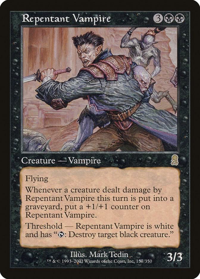 Repentant Vampire 157 card from Odyssey