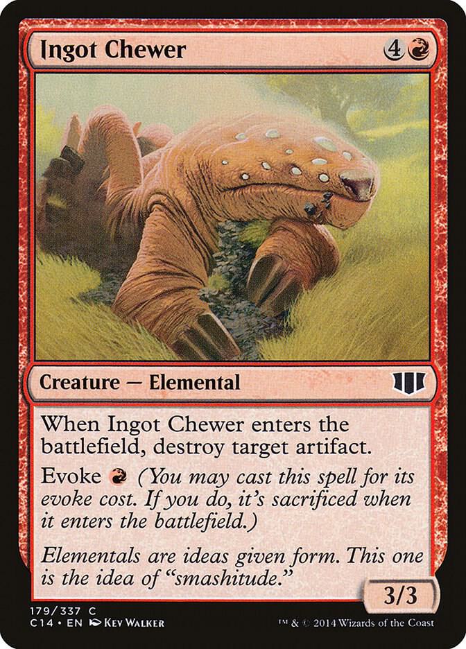 Ingot Chewer 179 card from Commander 2014