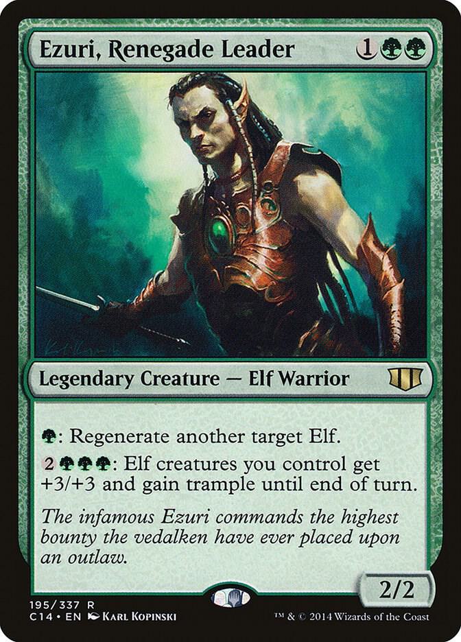 Ezuri, Renegade Leader 195 card from Commander 2014