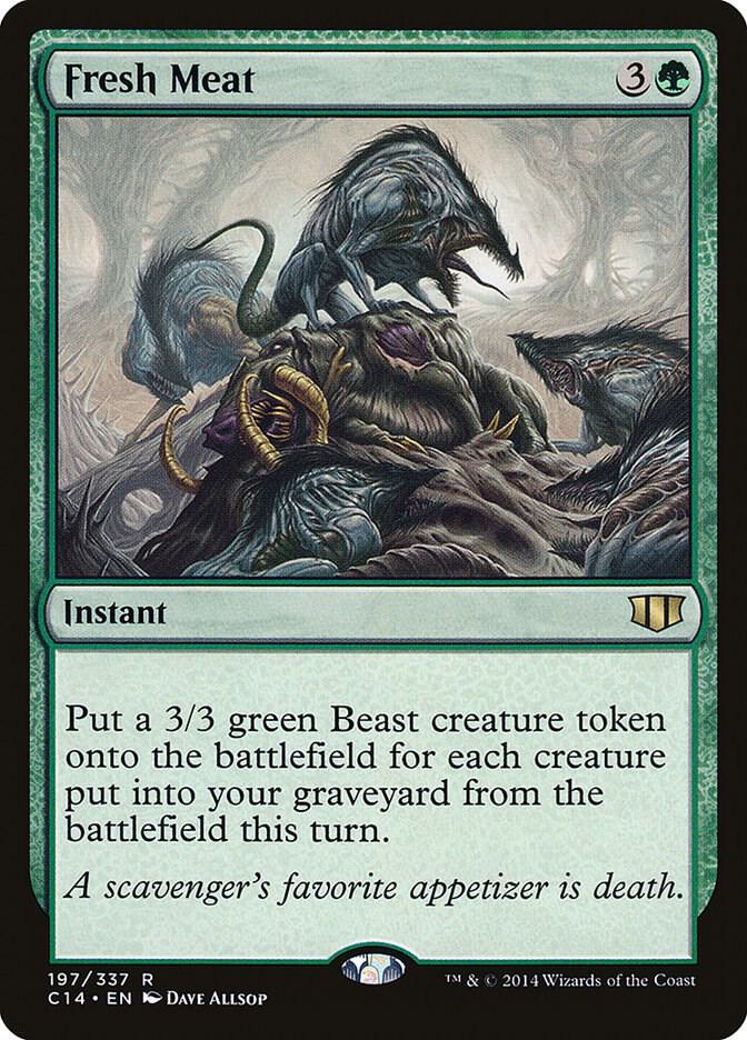 Fresh Meat 197 card from Commander 2014