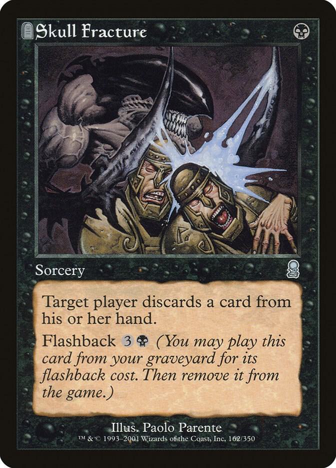 Skull Fracture 162 card from Odyssey