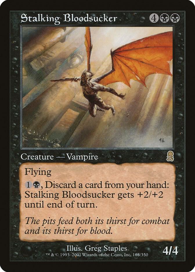 Stalking Bloodsucker 163 card from Odyssey