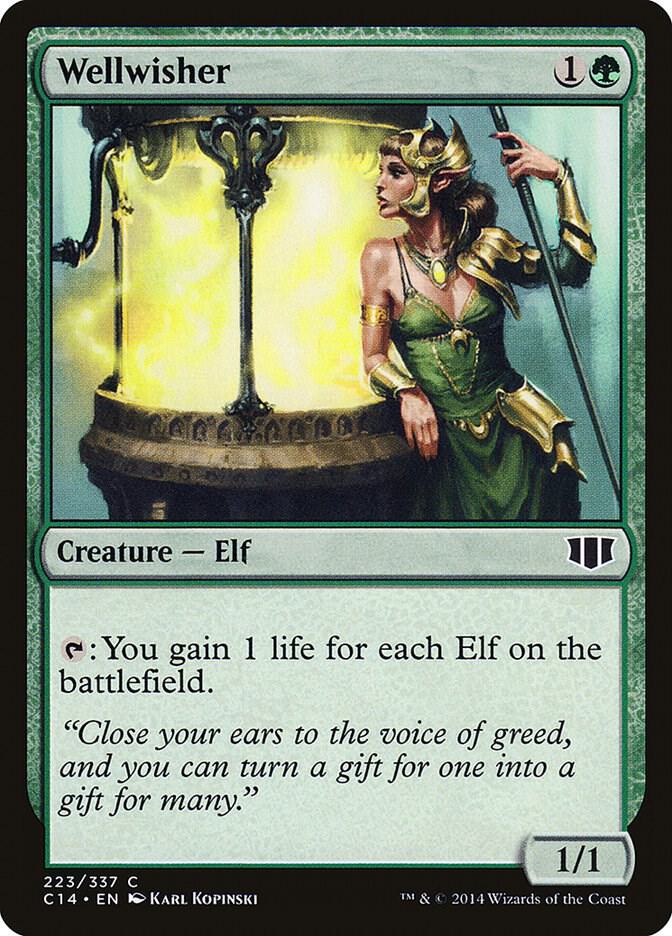 Wellwisher 223 card from Commander 2014
