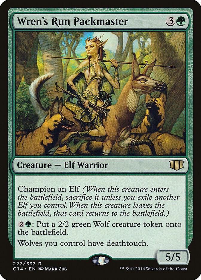 Wren's Run Packmaster 227 card from Commander 2014