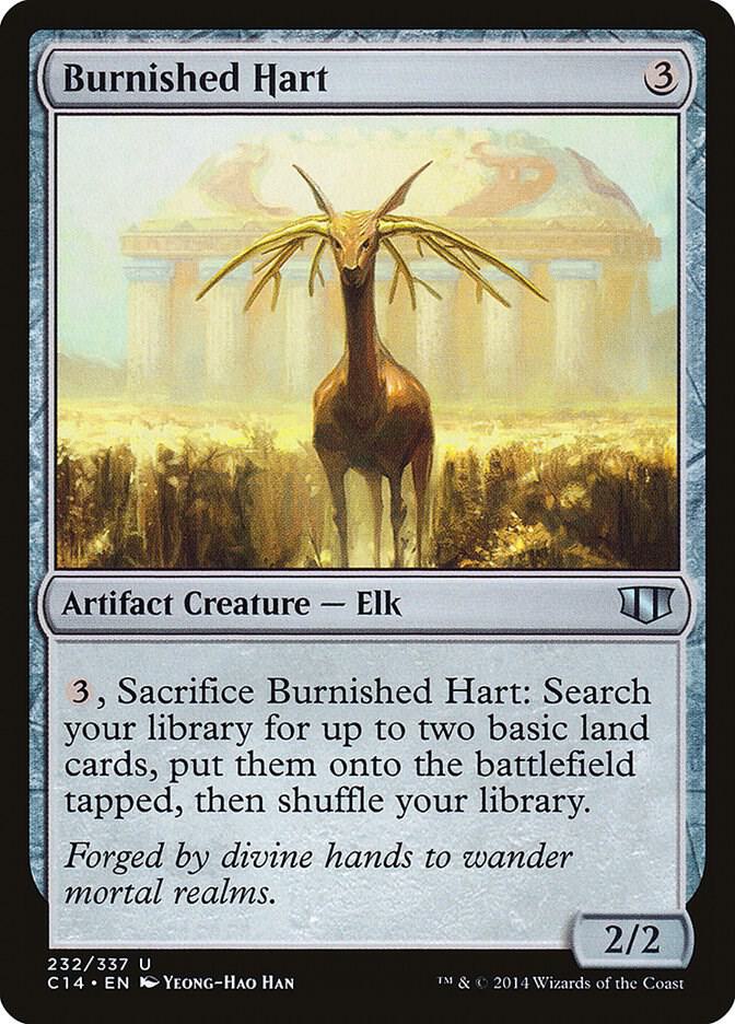 Burnished Hart 232 card from Commander 2014