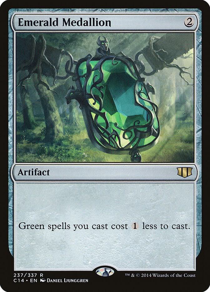 Emerald Medallion 237 card from Commander 2014