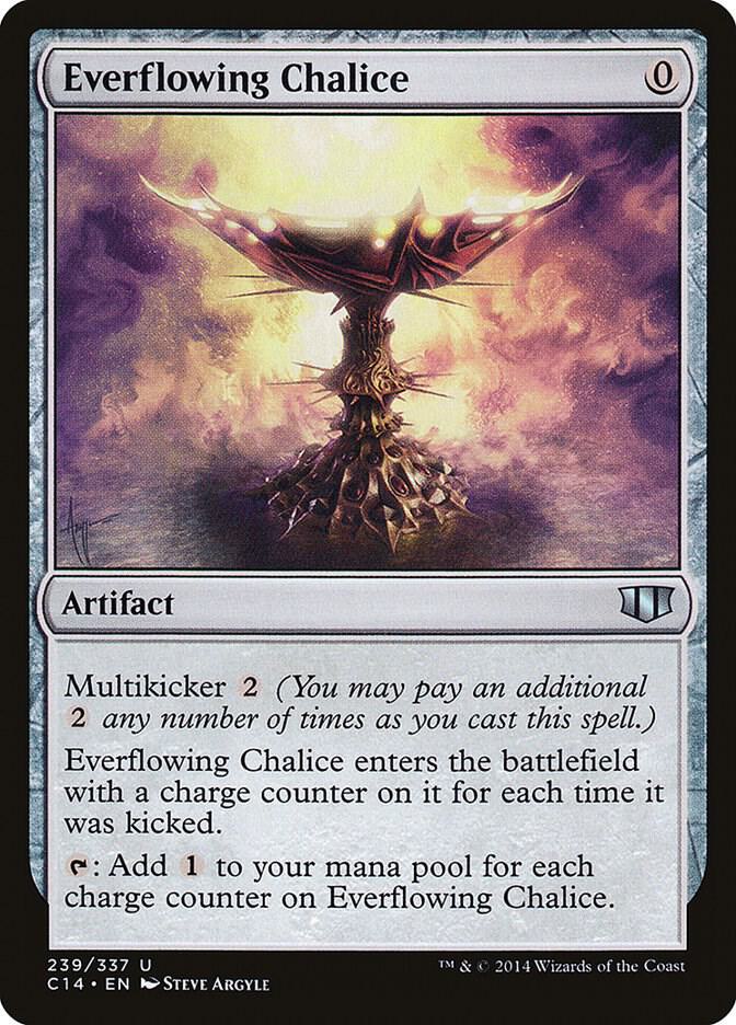 Everflowing Chalice 239 card from Commander 2014