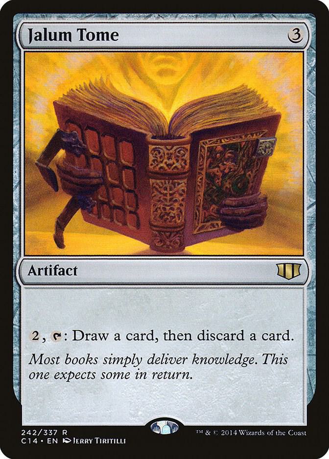 Jalum Tome 242 card from Commander 2014
