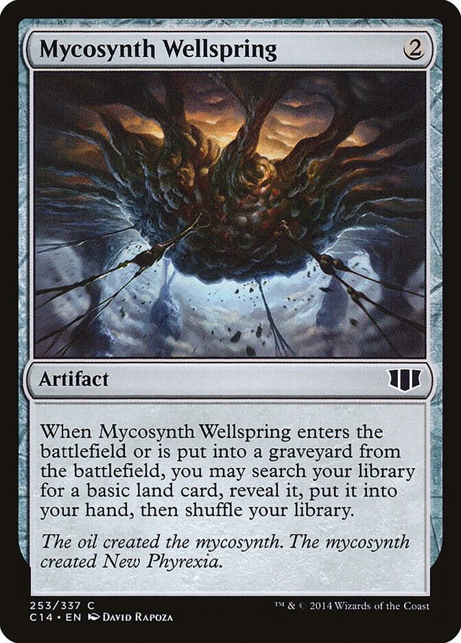 Mycosynth Wellspring 253 card from Commander 2014