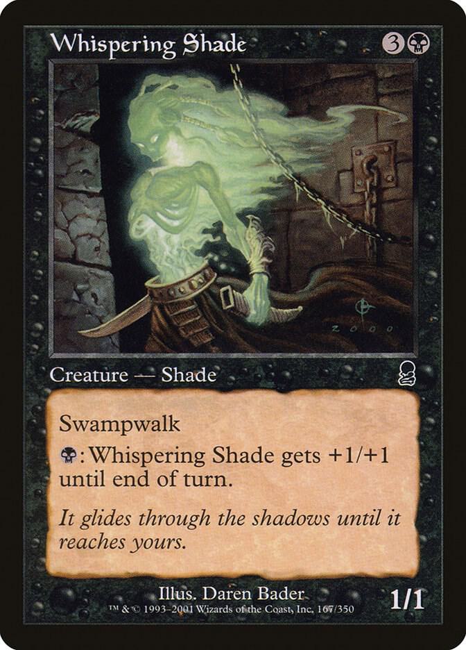 Whispering Shade 167 card from Odyssey