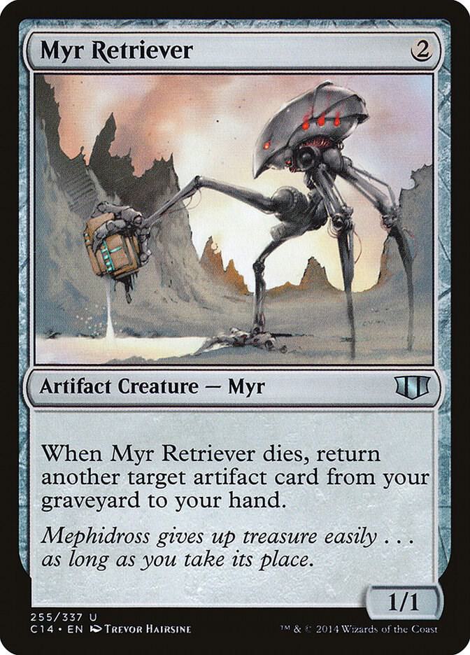 Myr Retriever 255 card from Commander 2014