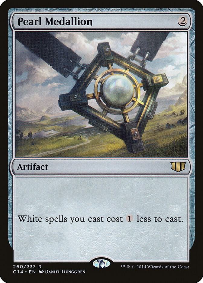 Pearl Medallion 260 card from Commander 2014
