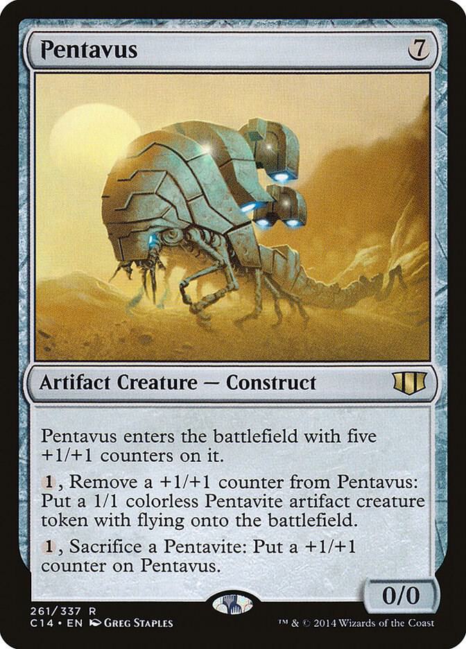 Pentavus 261 card from Commander 2014