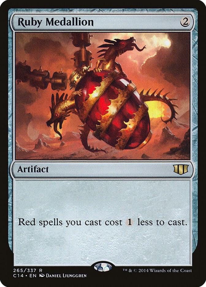 Ruby Medallion 265 card from Commander 2014