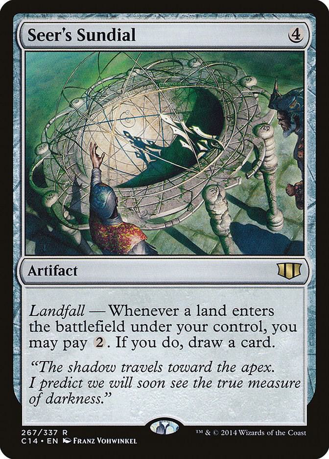 Seer's Sundial 267 card from Commander 2014