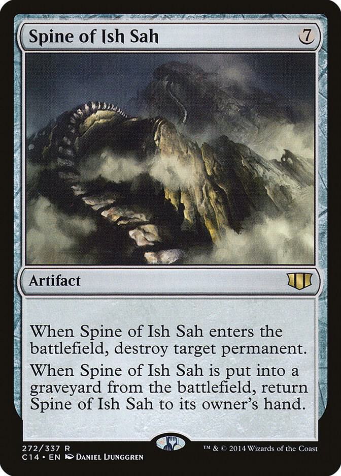 Spine of Ish Sah 272 card from Commander 2014