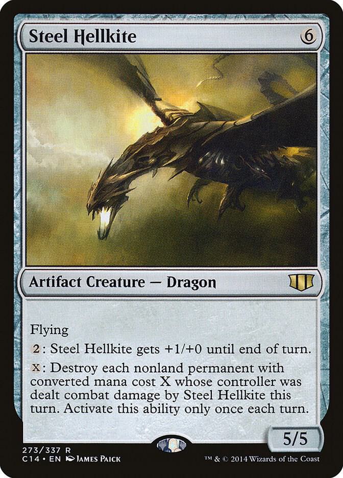 Steel Hellkite 273 card from Commander 2014