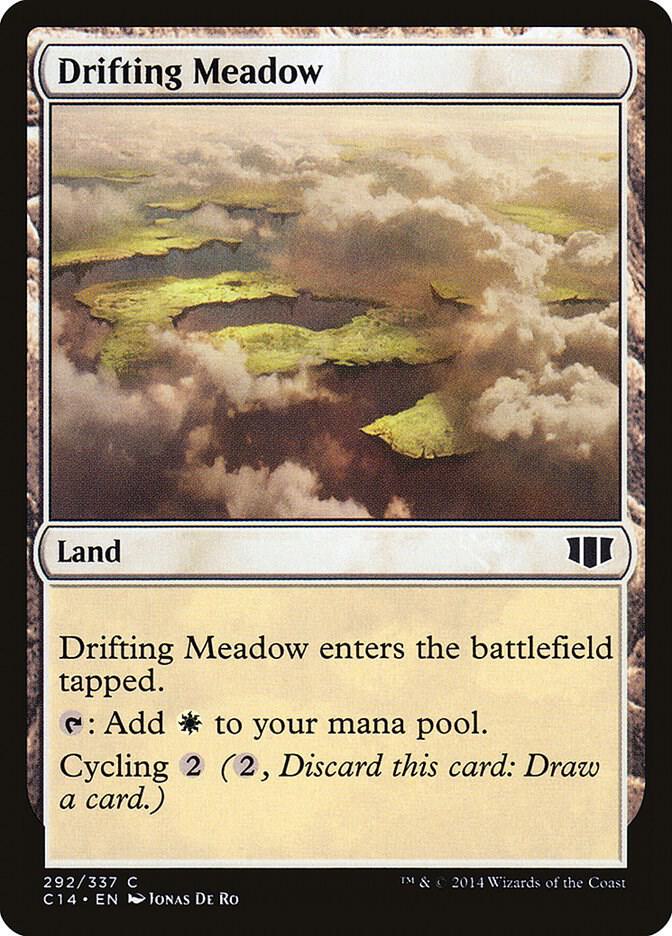 Drifting Meadow 292 card from Commander 2014