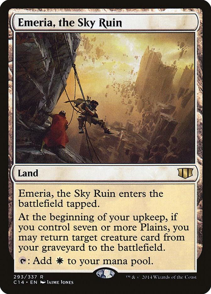 Emeria, the Sky Ruin 293 card from Commander 2014