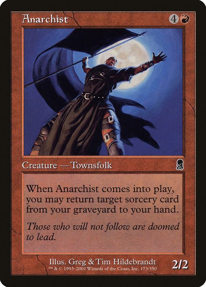 Anarchist 173 card from Odyssey