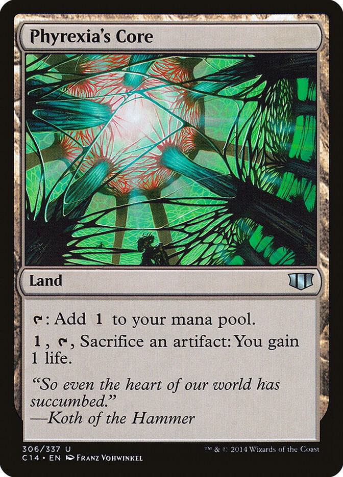 Phyrexia's Core 306 card from Commander 2014