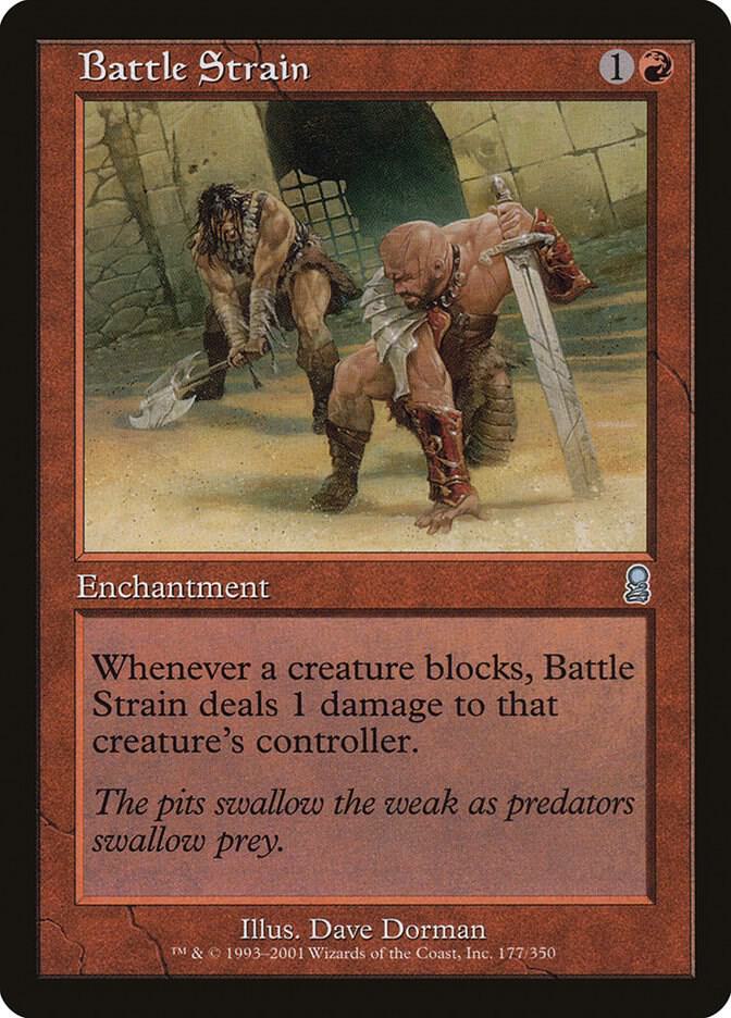 Battle Strain 177 card from Odyssey