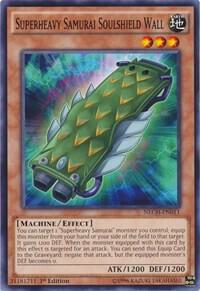 Superheavy Samurai Soulshield Wall NECH-EN011 card from The New Challengers