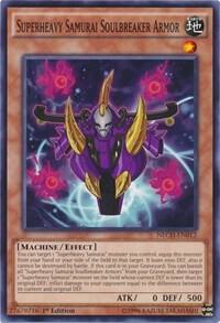 Superheavy Samurai Soulbreaker Armor NECH-EN012 card from The New Challengers