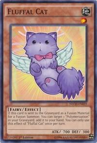 Fluffal Cat NECH-EN019 card from The New Challengers