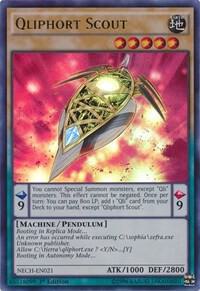 Qliphort Scout NECH-EN021 card from The New Challengers