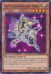 Satellarknight Sirius NECH-EN027 card from The New Challengers