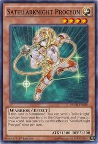 Satellarknight Procyon NECH-EN028 card from The New Challengers