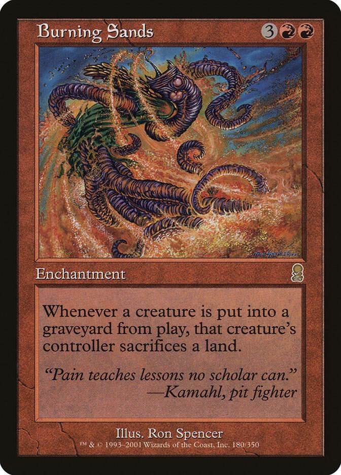 Burning Sands 180 card from Odyssey