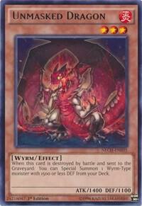 Unmasked Dragon NECH-EN035 card from The New Challengers