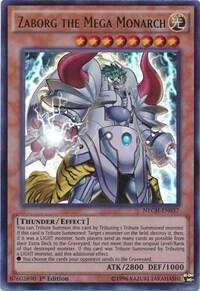 Zaborg the Mega Monarch NECH-EN037 card from The New Challengers