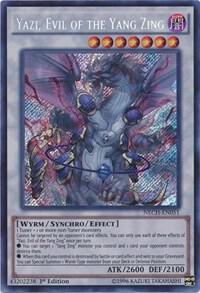 Yazi, Evil of the Yang Zing NECH-EN051 card from The New Challengers