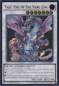 Yazi, Evil of the Yang Zing (UTR) NECH-EN051 card from The New Challengers