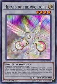 Herald of the Arc Light NECH-EN052 card from The New Challengers