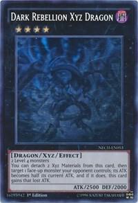 Dark Rebellion Xyz Dragon (Ghost Rare) NECH-EN053 card from The New Challengers