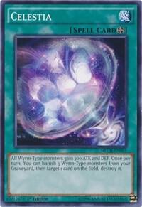 Celestia NECH-EN065 card from The New Challengers