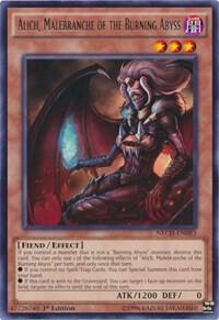 Alich, Malebranche of the Burning Abyss NECH-EN083 card from The New Challengers