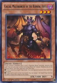 Calcab, Malebranche of the Burning Abyss NECH-EN084 card from The New Challengers