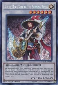 Virgil, Rock Star of the Burning Abyss NECH-EN085 card from The New Challengers