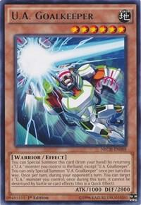 U.A. Goalkeeper NECH-EN088 card from The New Challengers
