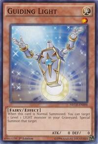 Guiding Light NECH-EN098 card from The New Challengers