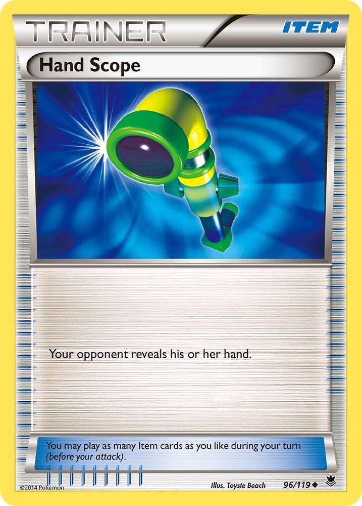 Hand Scope 96/119 card from XY - Phantom Forces