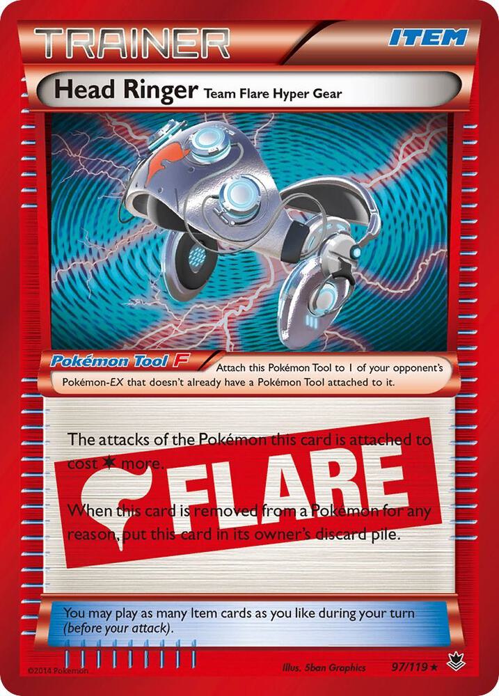 Head Ringer 97/119 card from XY - Phantom Forces